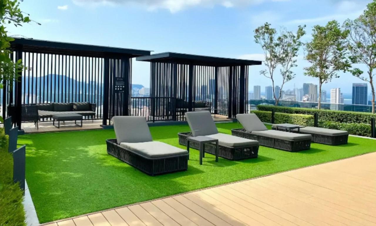 Skypool With Seaview 8Pax Beacon Executive Suites - Georgetown City Centre - 3Km To Komtar Exterior foto