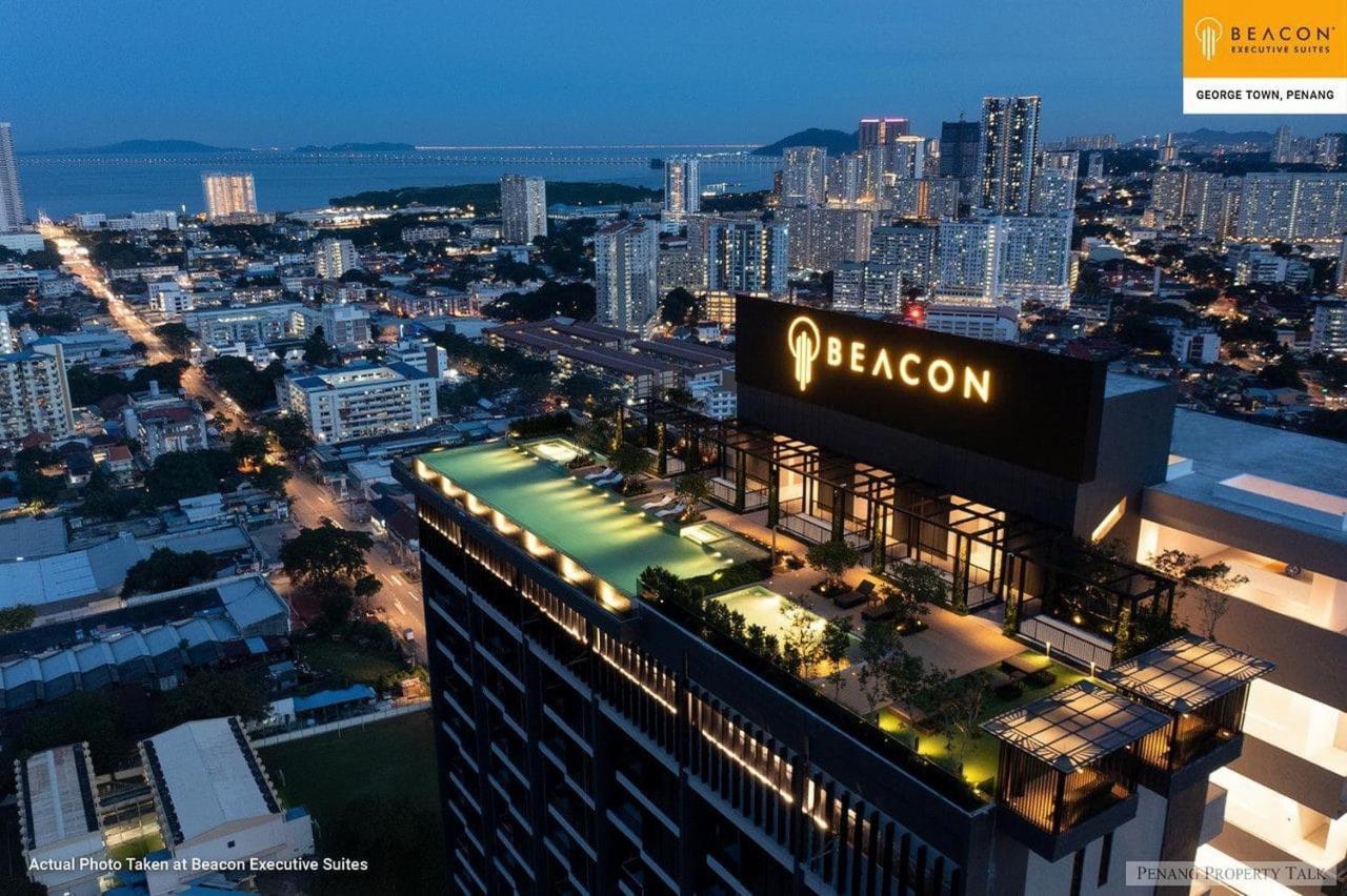 Skypool With Seaview 8Pax Beacon Executive Suites - Georgetown City Centre - 3Km To Komtar Exterior foto